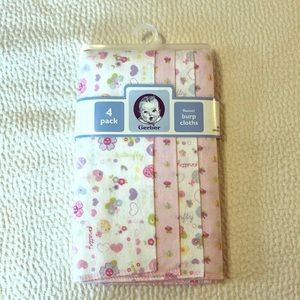 Gerber Flannel Burp Clothes